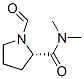 (2s)-(9ci)-1-甲酰基-N,N-二甲基-2-吡咯烷羧酰胺结构式_511543-58-1结构式