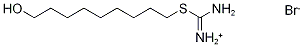 Carbamimidothioic acid 9-hydroxynonyl ester bromide Structure,511545-93-0Structure