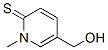 2(1H)-pyridinethione,5-(hydroxymethyl)-1-methyl- Structure,51206-44-1Structure