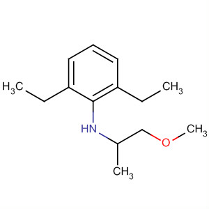 Benzenamine, 2,6-diethyl-n-(2-methoxy-1-methylethyl)- Structure,51218-97-4Structure