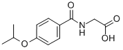 (4-异丙氧基苯甲酰基氨基)-乙酸结构式_51220-54-3结构式