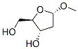 Methyl-2-deoxy-alpha-D-ribofuranoside Structure,51255-17-5Structure