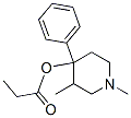 1,3-Dimethyl-4-phenylpiperidin-4-ol propionate Structure,51264-03-0Structure