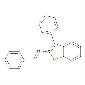 3-苯基-n-(苯基亚甲基)苯并[b]噻吩-2-胺结构式_51324-20-0结构式