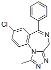 8-氯-1-甲基-6-苯基-4H-[1,2,4]三唑并[4,3-a][1,4]苯并二氮杂卓结构式_51339-48-1结构式