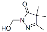 3H-pyrazol-3-one,2,4-dihydro-2-(hydroxymethyl)-4,4,5-trimethyl- Structure,51355-45-4Structure