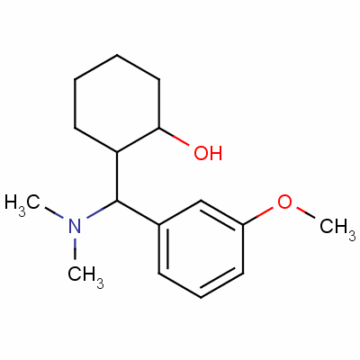 2-[(Dimethylamino)(3-methoxyphenyl)methyl ]cyclohexan-1-ol Structure,51356-54-8Structure