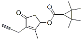 2,2,3,3-Tetramethyl-1-cyclopropanecarboxylic acid 2-methyl-4-oxo-3-(2-propynyl)-2-cyclopentenyl ester Structure,51388-35-3Structure