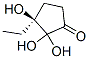 Cyclopentanone,3-ethyl-2,2,3-trihydroxy-,(3s)-(9ci) Structure,514213-36-6Structure