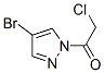 1H-pyrazole, 4-bromo-1-(chloroacetyl)-(9ci) Structure,514217-70-0Structure