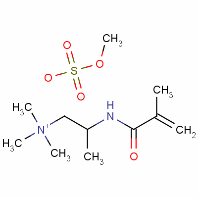 Methacryloylamionpropyltrimethylammonium methyl sulfate Structure,51441-65-7Structure