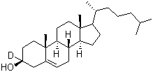 Cholesterol-3-d1 Structure,51467-57-3Structure