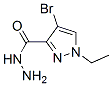 1H-pyrazole-3-carboxylicacid,4-bromo-1-ethyl-,hydrazide(9ci) Structure,514800-87-4Structure