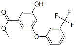 3-Hydroxy-5-(3-trifluoromethyl-phenoxy)-benzoic acid methyl ester Structure,514804-11-6Structure