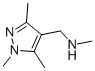 N-Methyl-N-[(1,3,5-trimethyl-1H-pyrazol-4-yl)-methyl]amine Structure,514816-08-1Structure