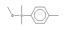 Methoxy-dimethyl-(4-methylphenyl)silane Structure,51501-87-2Structure