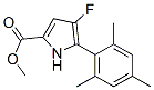 4-Fluoro-5-(2,4,6-trimethylphenyl)-1h-pyrrole-2-carboxylic acid methyl ester Structure,51504-17-7Structure