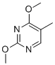 2,4-Dimethoxy-5-methylpyrimidine Structure,5151-34-8Structure