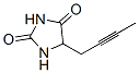 (9ci)-5-(2-丁炔基)-2,4-咪唑啉二酮结构式_515130-58-2结构式