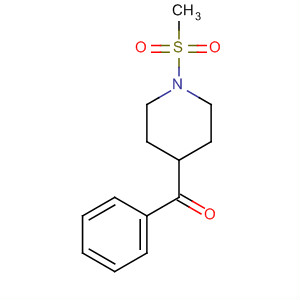 4-Benzoyl-1-methanesulphonylpiperidine Structure,515154-31-1Structure