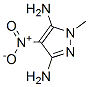 1H-pyrazole-3,5-diamine, 1-methyl-4-nitro- Structure,515161-18-9Structure