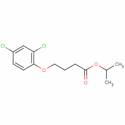 4-(2,4-二氯苯氧基)丁酸异丙酯结构式_51550-63-1结构式