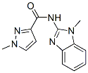 1H-pyrazole-3-carboxamide,1-methyl-n-(1-methyl-1h-benzimidazol-2-yl)- Structure,515829-01-3Structure