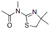 n-(4,5-二氢-4,4-二甲基-2-噻唑)-n-甲基乙酰胺结构式_515863-55-5结构式