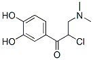 1-Propanone,2-chloro-1-(3,4-dihydroxyphenyl)-3-(dimethylamino)-(9ci) Structure,515866-86-1Structure