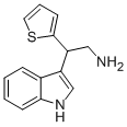 2-(1H-indol-3-yl)-2-thien-2-ylethanamine Structure,51626-50-7Structure