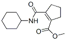 1-Cyclopentene-1-carboxylicacid,2-[(cyclohexylamino)carbonyl]-,methylester Structure,516490-88-3Structure