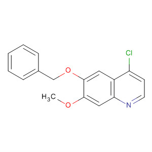 6-(Benzyloxy)-4-chloro-7-methoxyquinoline Structure,516526-43-5Structure