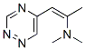 N,n-dimethyl-1-(1,2,4-triazin-5-yl)-1-propen-2-amine Structure,51659-18-8Structure