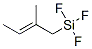 Trifluoro(2-methyl-2-butenyl)silane Structure,51676-19-8Structure