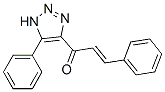 3-Phenyl-1-(5-phenyl-1h-1,2,3-triazol-4-yl)-2-propen-1-one Structure,51719-82-5Structure