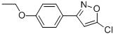 5-Chloro-3-(4-ethoxyphenyl)isoxazole Structure,51726-10-4Structure