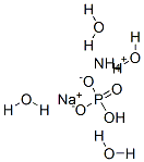 Sodium ammonium hydrogen phosphate tetrahydrate Structure,51750-73-3Structure