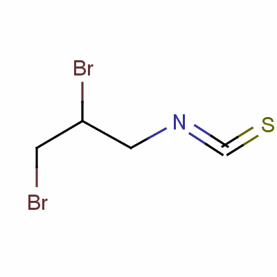 2,3-Dibromopropyl isothiocyanate Structure,51784-10-2Structure