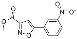 5-(3-Nitrophenyl)-3-isoxazolecarboxylic acid methyl ester Structure,517870-18-7Structure