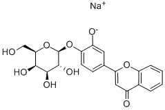 3’,4’-Dihydroxyflavone-4’-beta-d-galactopyranosidesodiumsalt Structure,517892-05-6Structure