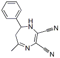 5-Methyl-7-phenyl-6,7-dihydro-1h-1,4-diazepine-2,3-dicarbonitrile Structure,51802-61-0Structure