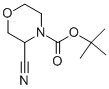 Tert-butyl 3-cyanomorpholine-4-carboxylate Structure,518047-40-0Structure