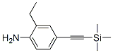 Benzenamine, 2-ethyl-4-[(trimethylsilyl)ethynyl]-(9ci) Structure,518342-63-7Structure