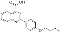 2-(4-Butoxyphenyl)quinoline-4-carboxylic acid Structure,51842-70-7Structure