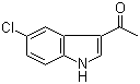 1-(5-氯-1H-吲哚-3-基)乙酮结构式_51843-24-4结构式