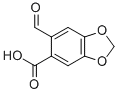 6-Formyl-benzo[1,3]dioxole-5-carboxylic acid Structure,51877-66-8Structure