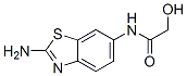 (9ci)-n-(2-氨基-6-苯并噻唑)-2-羟基-乙酰胺结构式_518996-32-2结构式