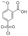 5-(Chlorosulfonyl)-2-methoxybenzoic acid Structure,51904-91-7Structure