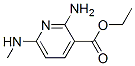 3-Pyridinecarboxylicacid,2-amino-6-(methylamino)-,ethylester(9ci) Structure,519147-91-2Structure