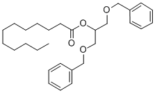 1,3-二-O-苄基-2-O-月桂酰甘油结构式_519177-07-2结构式